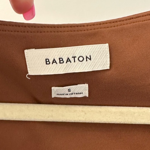 Babaton Contour Bodysuit in cognac size S - Picture 3 of 3